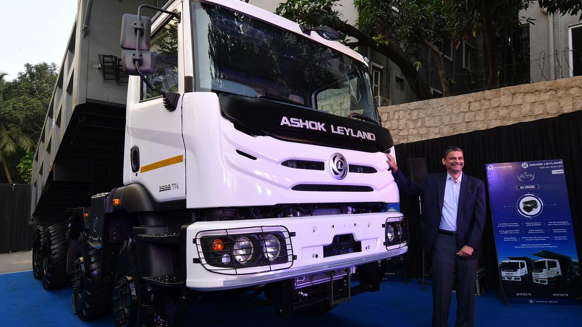 Ashok Leyland Q3 net profit jumps to ₹361 crore The Hindu